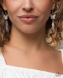 Paparazzi Fairy Dust - White Earring