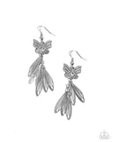Paparazzi Fairy Dust - White Earring