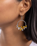 Paparazzi Bouquet Bliss - Yellow Earring