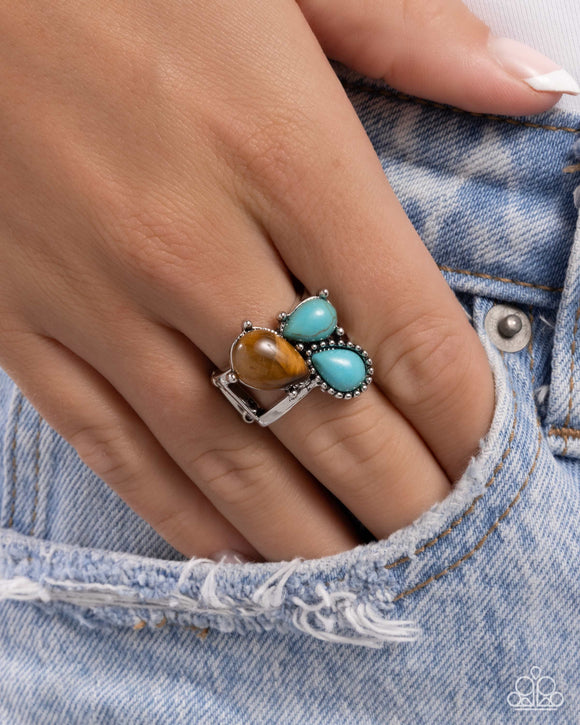 Paparazzi Themed Trio - Brown Ring