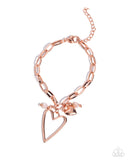 Paparazzi Emotional Eloquence - Copper Bracelet