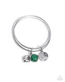 Paparazzi Adorably Authentic - Green Bracelet