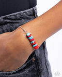 Paparazzi Conquering Canyon - Red Bracelet