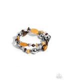 Paparazzi Heroic Harmony - Yellow Bracelet