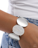 Paparazzi Longing for More - White Bracelet