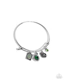 Paparazzi Playful Pageantry - Green Bracelet