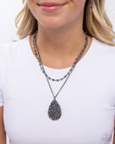 Paparazzi Druzy Delight - Black Necklace