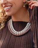 Paparazzi Promising Promenade - Brown Necklace