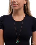 Paparazzi Family Crest - Copper Necklace