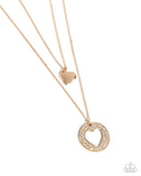 Paparazzi Matchmaker Mural - Gold Necklace