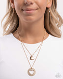 Paparazzi Matchmaker Mural - Gold Necklace