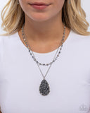 Paparazzi Druzy Delight - Silver Necklace