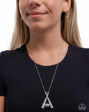 Paparazzi Play Ball! - White Necklace