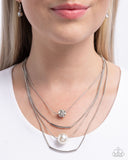 Paparazzi Phenomenal Pearls - White Necklace