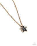 Paparazzi Lone Star Story - Black Necklace