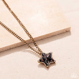 Paparazzi Lone Star Story - Black Necklace