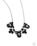 Paparazzi Socialite Statement - Black Necklace