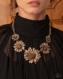 Paparazzi Sunflower Spring - Gold Necklace