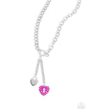 Paparazzi Momentary Bliss - Pink Necklace