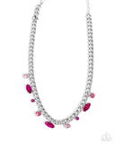 Paparazzi Captivating Chic - Pink Necklace