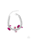 Paparazzi Captivating Chance - Pink Bracelet