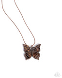 Paparazzi Magical Metamorphosis - Copper Necklace