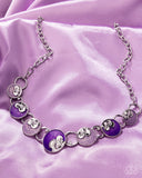 Paparazzi Blooming Bravado - Purple Necklace
