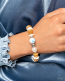 Paparazzi Porcelain Pattern - Blue Bracelet
