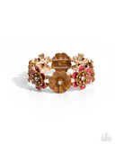 Paparazzi Exhilarating Elegance - Brown Bracelet