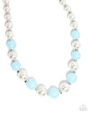 Paparazzi Lacy Lady - Blue Necklace