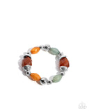 Paparazzi Sturdy Season - Orange Bracelet