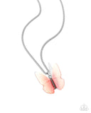 Paparazzi Fine Flight - Pink Necklace