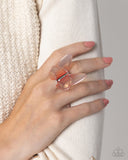 Paparazzi Free-Spirited Flight - Pink Ring
