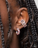 Paparazzi Iridescent Improv - Pink Earring