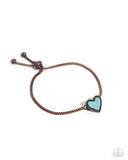 Paparazzi Courting California - Copper Bracelet