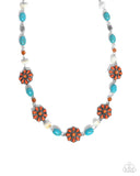 Paparazzi Chill Country - Orange Necklace