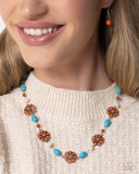 Paparazzi Chill Country - Orange Necklace