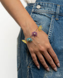 Paparazzi Fresh Flowers - Purple Bracelet
