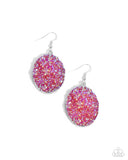 Paparazzi Dynamic Druzies - Pink Earring