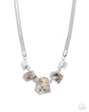 Paparazzi Lined Legacy - Multi Necklace
