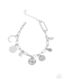 Paparazzi Astral Alias - Silver Bracelet