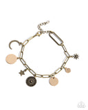 Paparazzi Astral Alias - Brass Bracelet