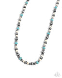Paparazzi Southwestern Story - Blue Necklace