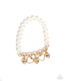 Paparazzi Charming Candidate - Gold Bracelet