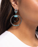 Paparazzi Handcrafted Hero - Black Earring
