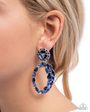 Paparazzi Eclectic Elevation - Blue Earring