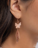 Paparazzi Fairy Dust - Copper Earring