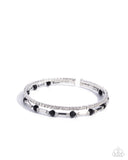 Paparazzi Publicity Pizzazz - Black Bracelet