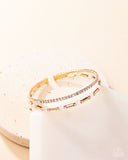 Paparazzi Publicity Pizzazz - Gold Bracelet