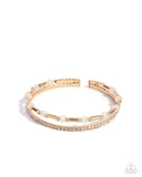 Paparazzi Publicity Pizzazz - Gold Bracelet